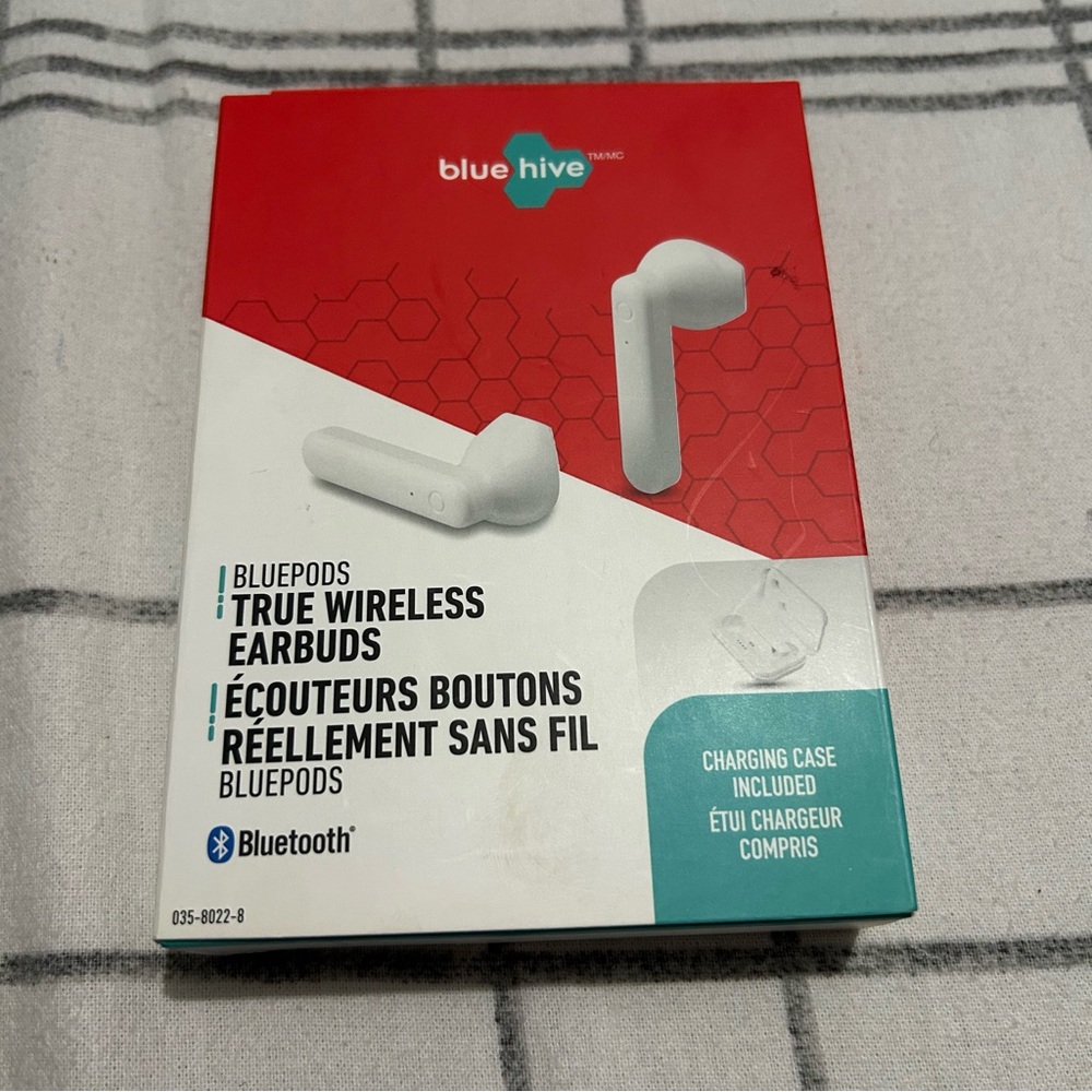 Blue Hive Bluepods True Wireless Earbuds in White